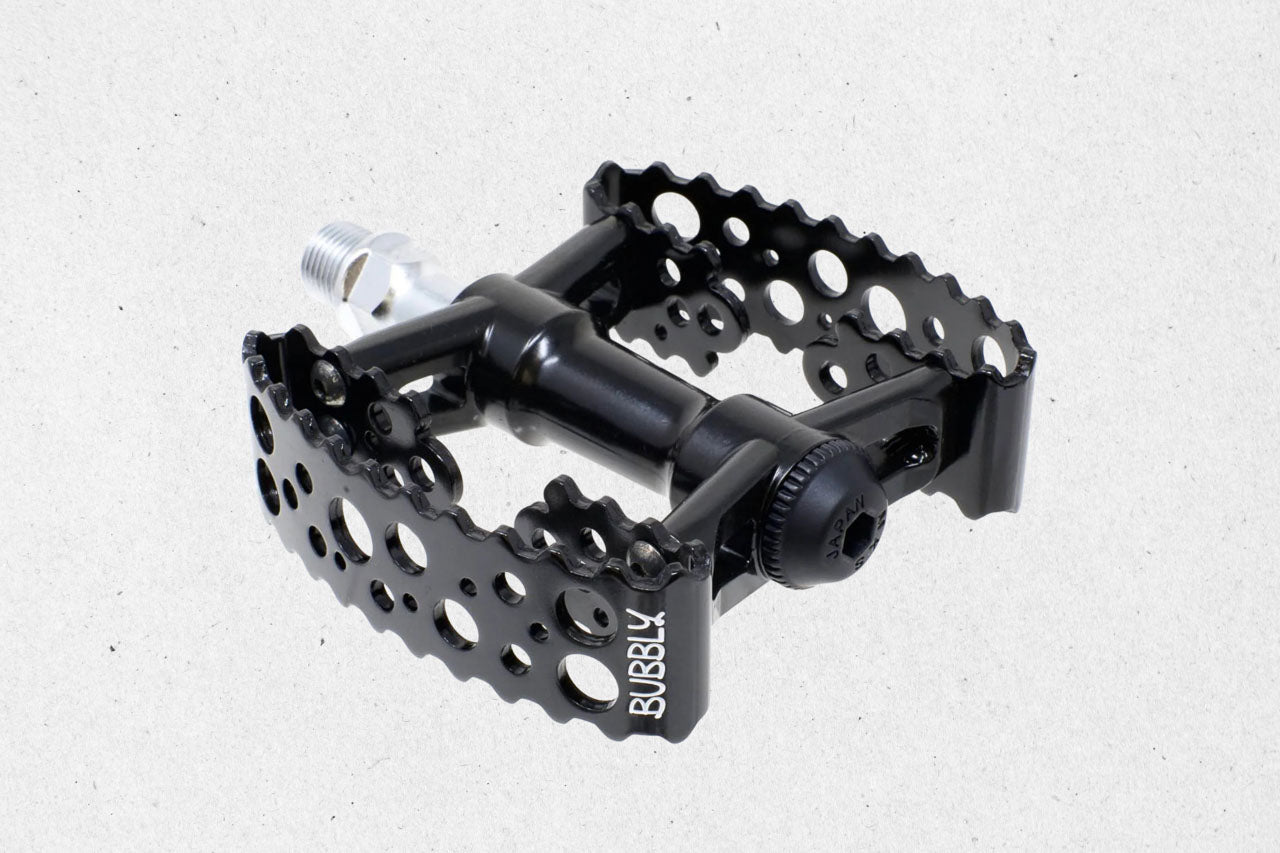 simworks pedals SimWorks Tiny Bubbly Pedals – Pédales MKS compactes aluminium – Velociste Bordeaux