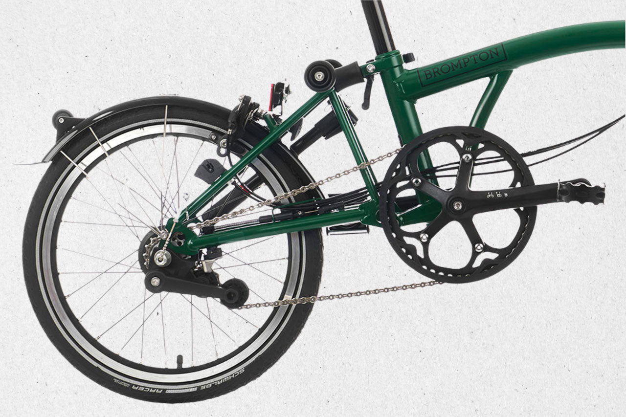 Brompton - C Line Racing green