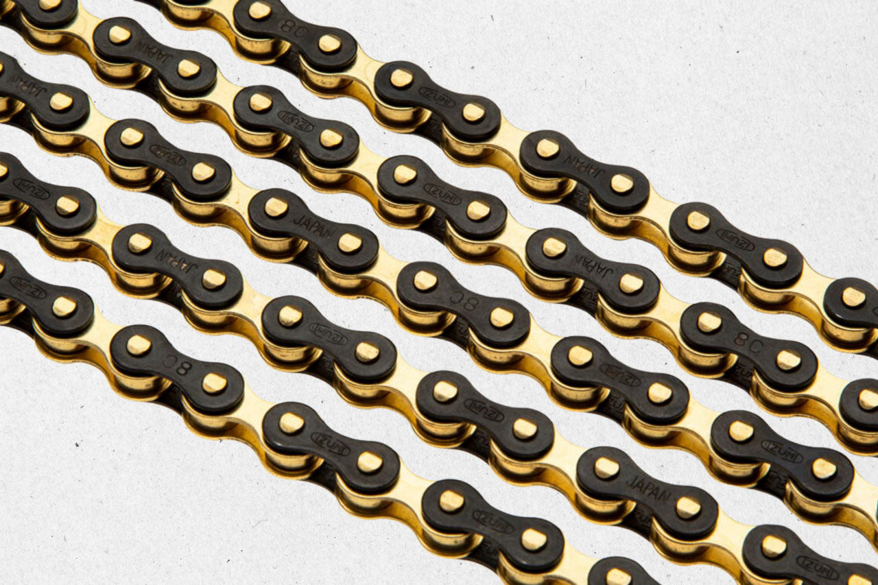 Chaine izumi - Jet Black doré