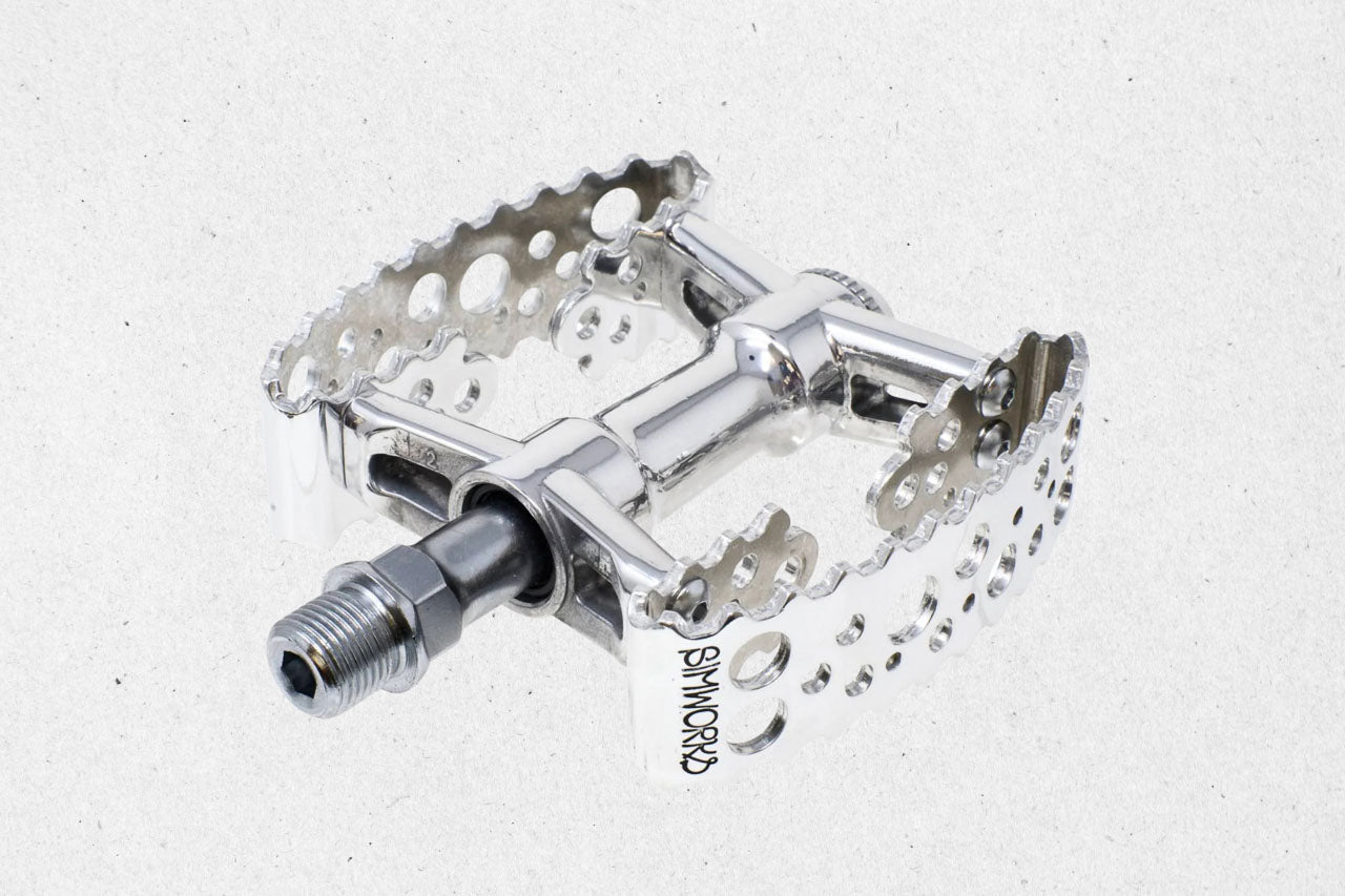 SimWorks Tiny Bubbly Pedals – Pédales MKS compactes aluminium