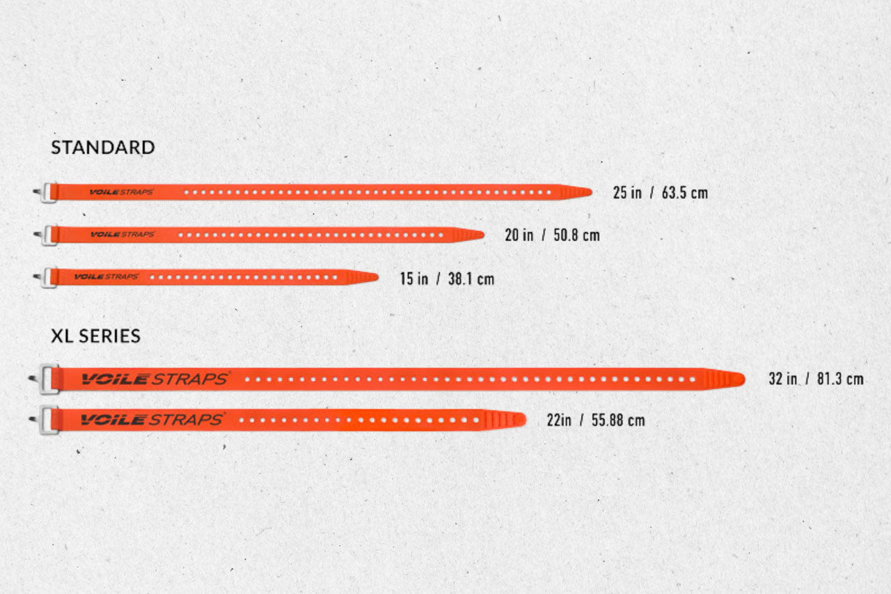 Voile Straps - XL Series Aluminum 32in (81cm)